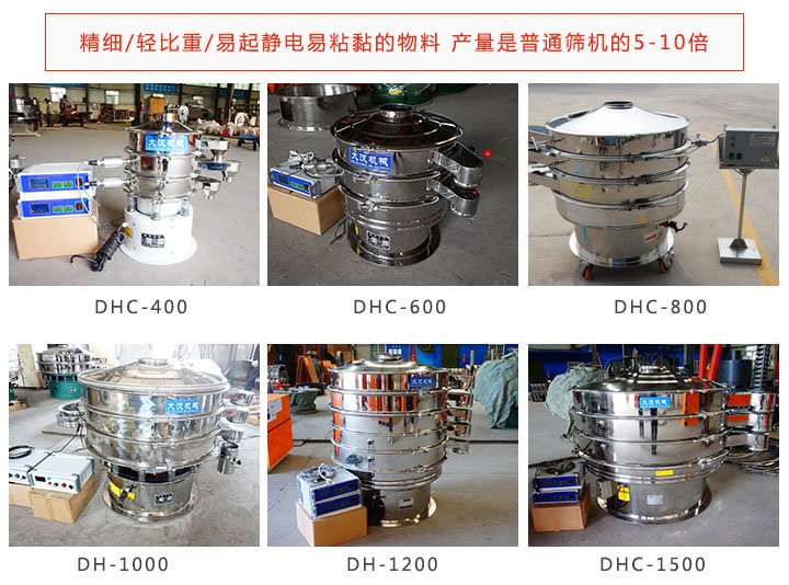 超聲波旋振篩型號